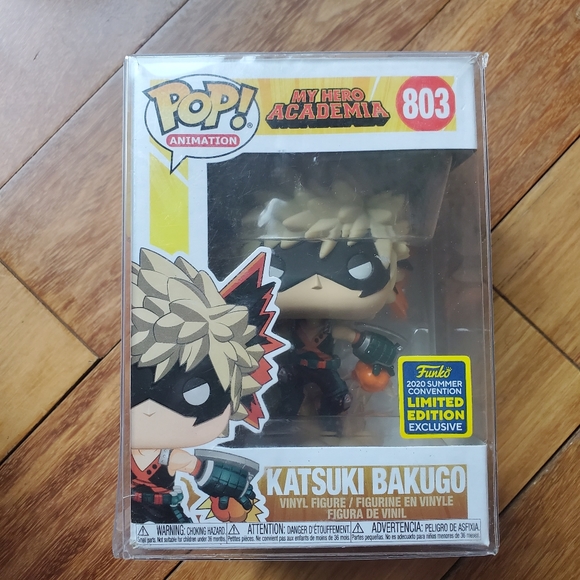 New Funko My Hero Academia Katsuki Bakugo Summer Convention Shared Exclusive - Picture 5 of 10